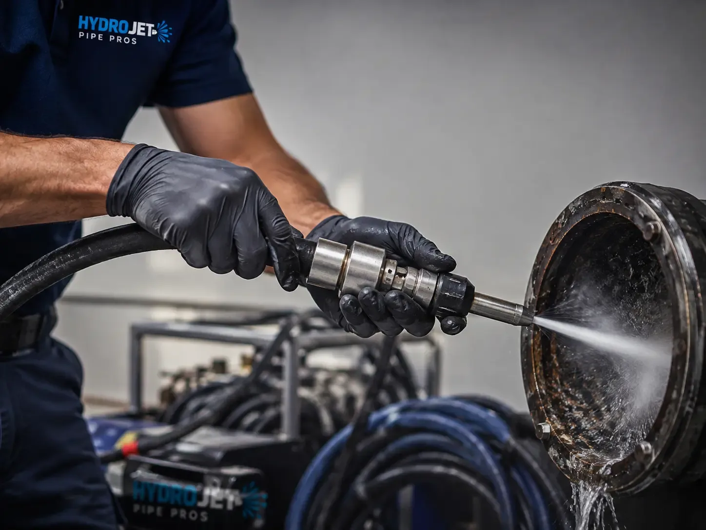 Hydro Jet Pipe Descaling in Uniondale, IN